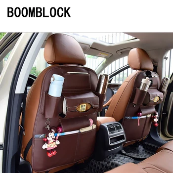 

BOOMBLOCK Car Back Seat Cover Bag Phone Holder For Inifiniti Kia Rio 3 K2 Sportage Ceed Ford Fiesta Mondeo Suzuki Swift