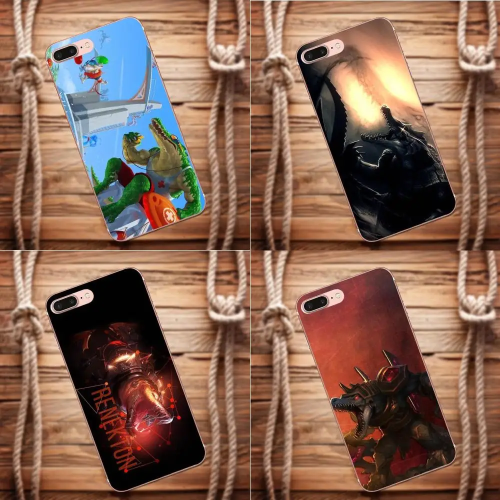 

For Galaxy Alpha Core Prime Note 4 5 8 S3 S4 S5 S6 S7 S8 S9 mini edge Plus Soft Silicone TPU Transparent Phone Cases Renekton