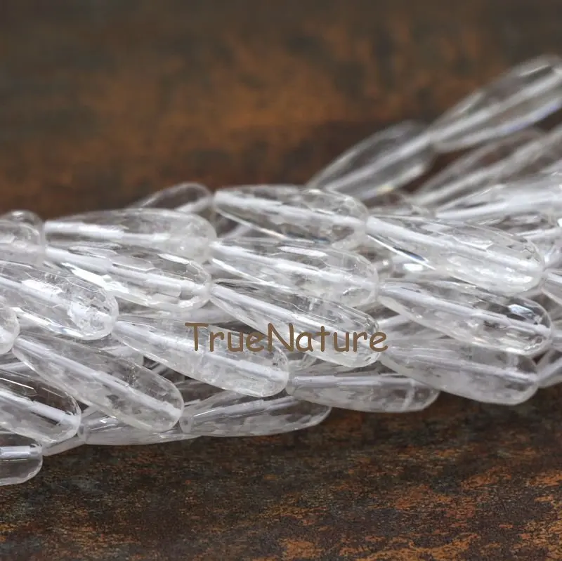 20170926-BE6134- Faceted Pear Shape Loose Beads-10x30mm-4.16g_5