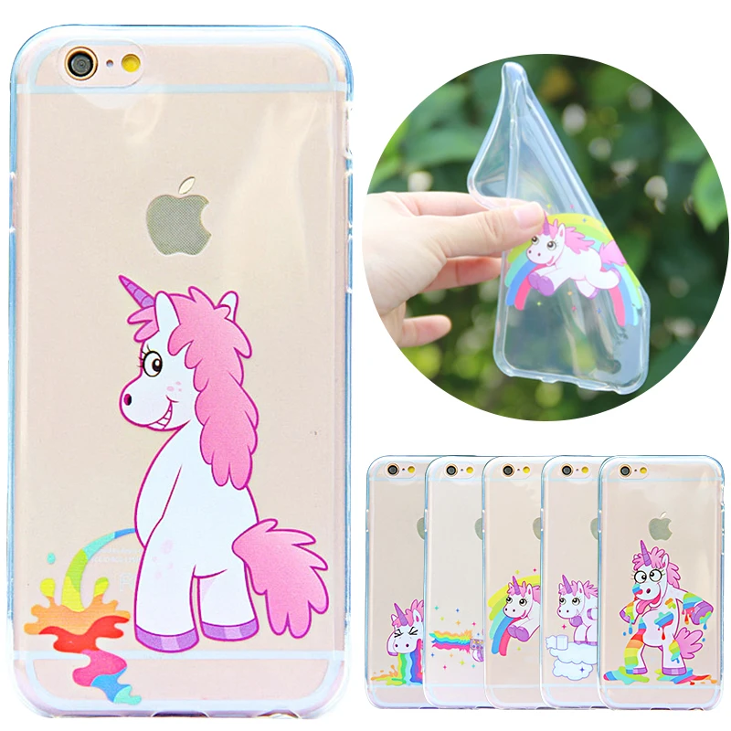 coque iphone 7 silicone licorne