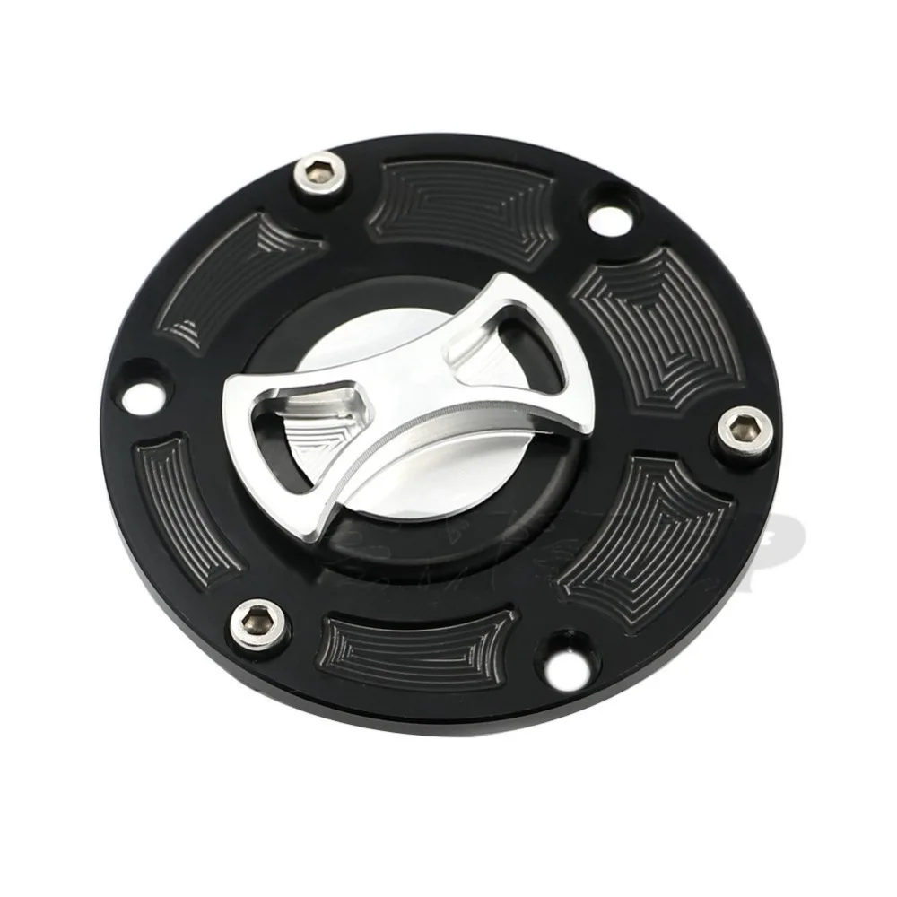 Motorcycle Keyless Gas Fuel Tank Cap Cover For Aprilia Shiver 750 07 13