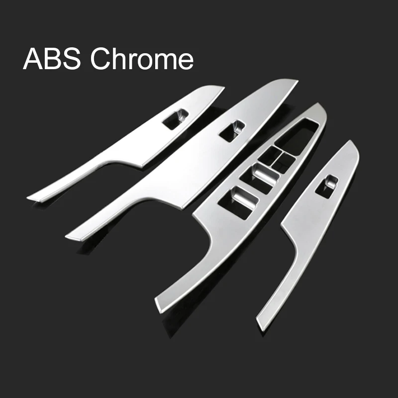 Car Interior Door Armrest Panel Window Switch Lift Buttons Cover Trim Sticker For Hyundai Tucson 20