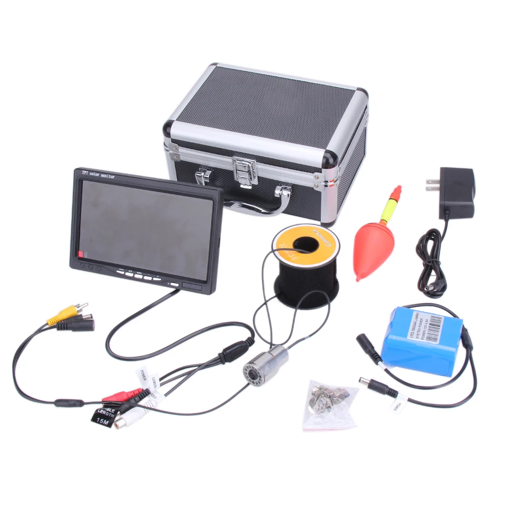 

Professional Fish Finder 30m Waterproof Underwater Fishing Video Camera Monitor Fishfinder Boat Video Fishfinders Detecting Fish