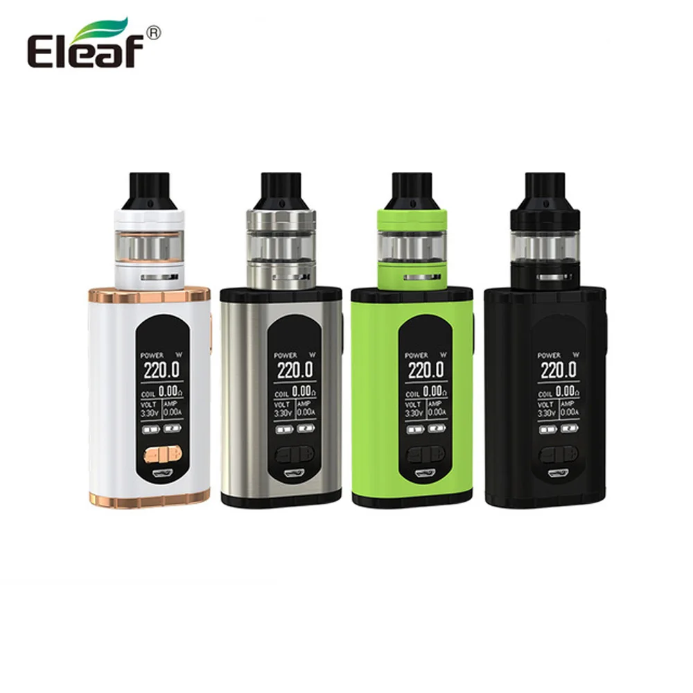 Оригинальный атомайзер Eleaf Invoke 220 Вт с 2 мл ELLO Vape Tank совместим двумя аккумуляторами