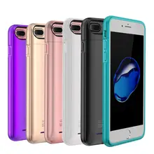 For iPhone 6 6s 7 plus External Battery Charger Case Cell Phone Power Bank Powerbank Charging