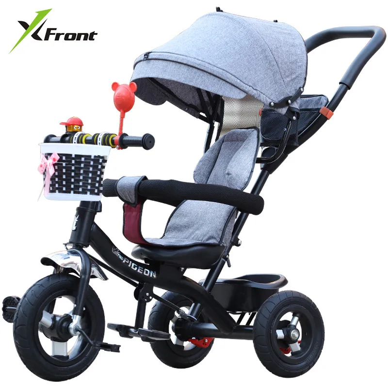 

New Brand Child tricycle High quality swivel seat child tricycle bicycle baby buggy stroller BMX Baby Car Bike
