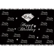 Laeacco Diamond Stars Baby Happy Birthday Party Portrait Photography Backdrop Photographic Background Photocall For Photo Studio Laeacco Diamond Stars Baby Happy Birthday Party Portrait Photography Backdrop Photographic Background Photocall For Photo Studio
