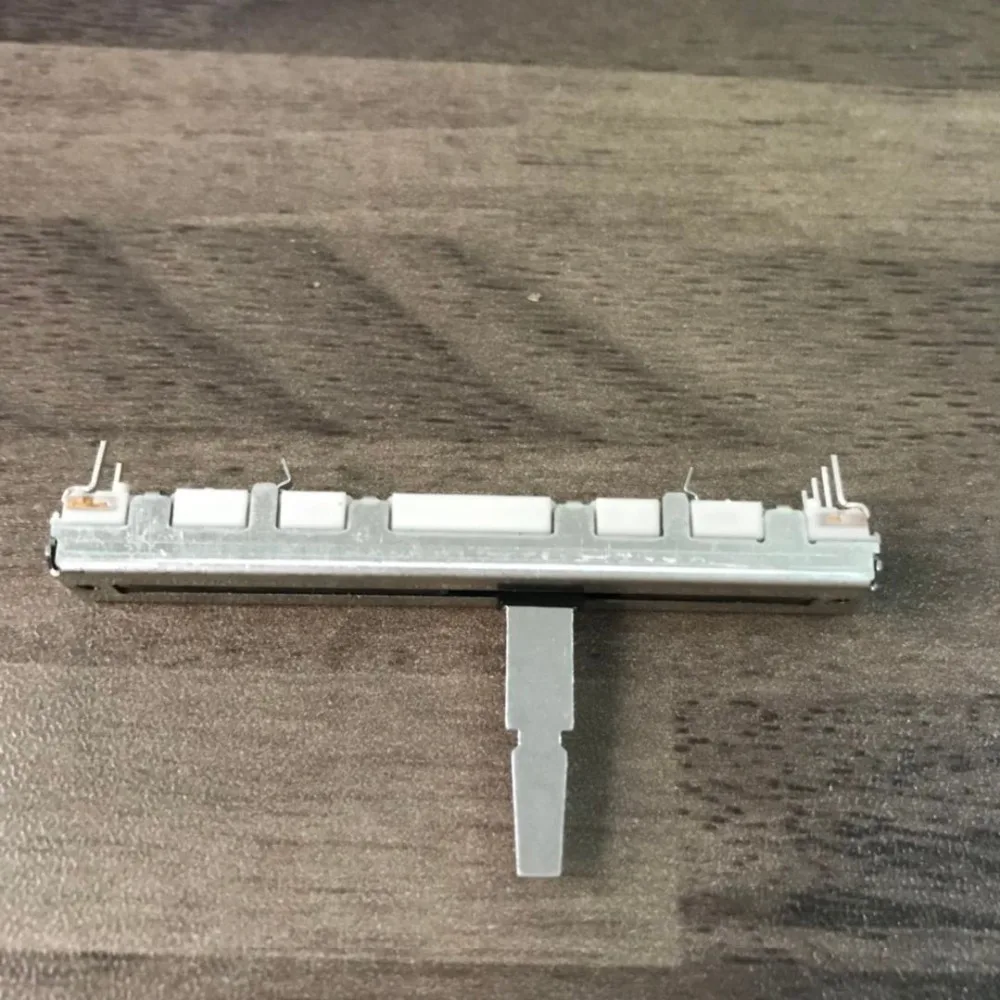5pcs 60mm for Pioneer DJM 350 600 700 800 Push Fader Straight Slide Potentiometer DJ MIXER B10Kx2