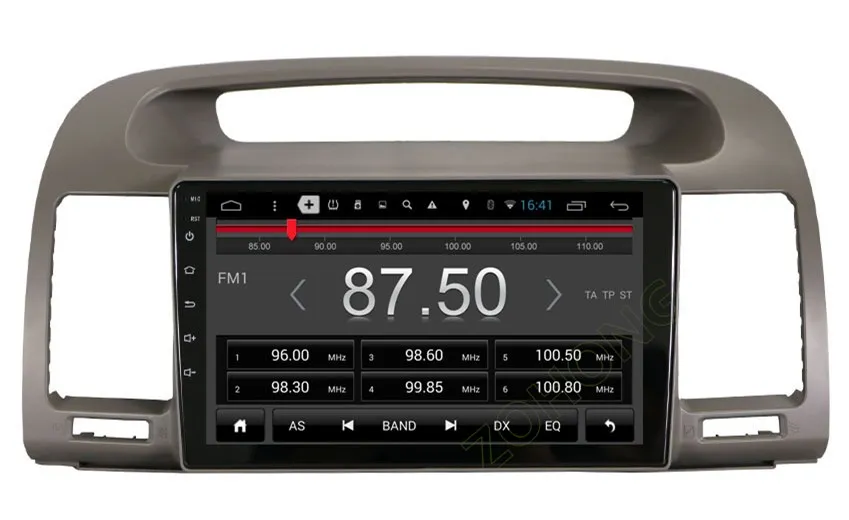 Sale 2.5D 9inch Octa Core Android8.1 For Toyota Camry 2002 2003 2004 2005 2006 CAR DVD Player Navigation gps satnav Radio wifi BT MAP 24