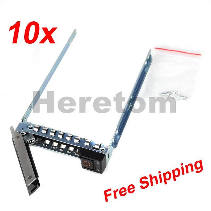 10pcs-25-hard-drive-caddy-tray-for-dell-gen-14-g14-r640-r740-r740xd-r940-hdd-caddy-bracket-dxd9h-0dxd9h