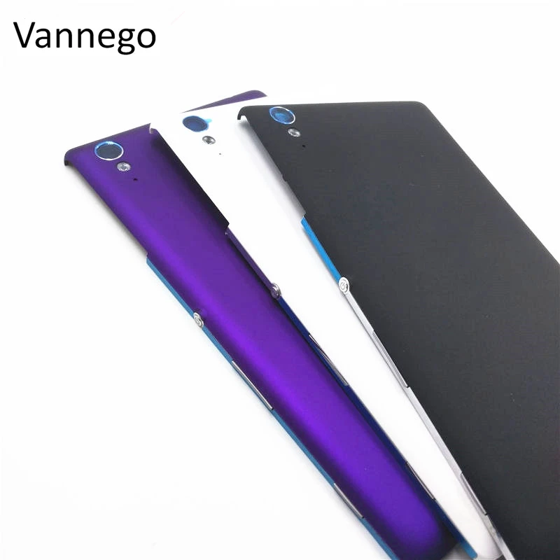 

Vannego Battery Cover For Sony Xperia T3 D5102 D5103 D5106 M50W Rear Battery Door Back Cover Housing With NFC Replacement Parts