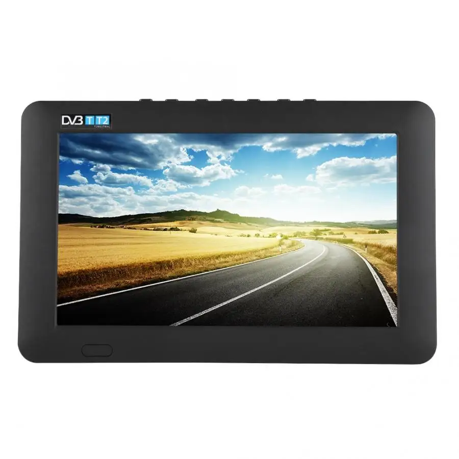 

Tv Portatil Digital Televizyon Leadstar Dvb- 16:9 1080P Car Digital Tv Stereo Surrounding Portable Tv - 9In Screen Portable