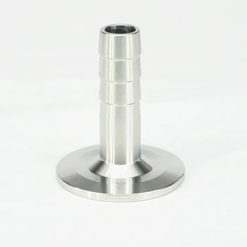 

Sanitary Stainless Steel 304 Tri Clover Clamp Ferrule 16mm Hose Barb Tails Adapter Fit 1.5'' Tri Clamp