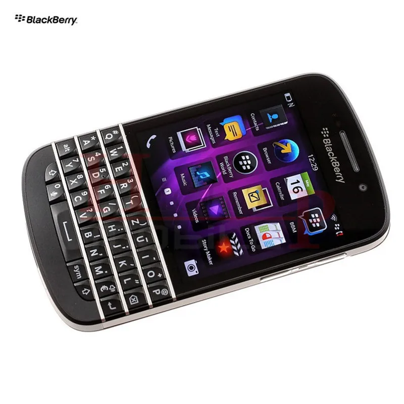 100% Оригинальный разблокированный оригинальный Q10 Blackberry мобильный телефон 3G 4G