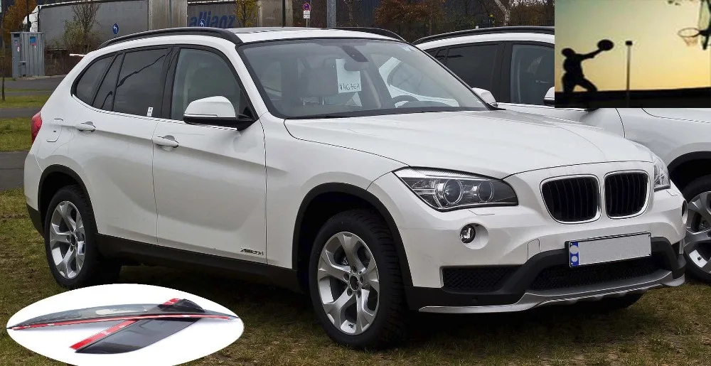 Авто Стайлинг для BMW X1 xDrive20d E84 от 2010 к 2015 зеркало заднего вида с защитой дождя