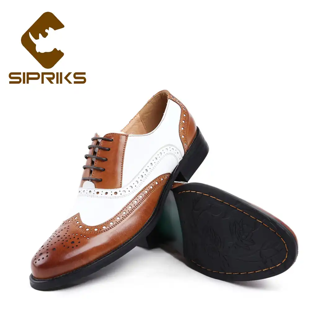 wingtip spectator shoes