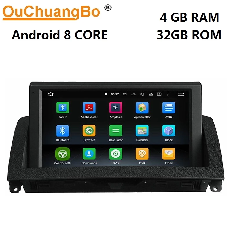 

Ouchuangbo car audio radio for Benz C W204 C200 2007-2011 with wifi bluetooth mp3 gps navigation android 5.1 system