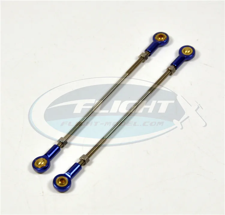 

1PC M3 x L100mm Metalball Head and Rod ON Both Ends For RC Climbing Car Marine