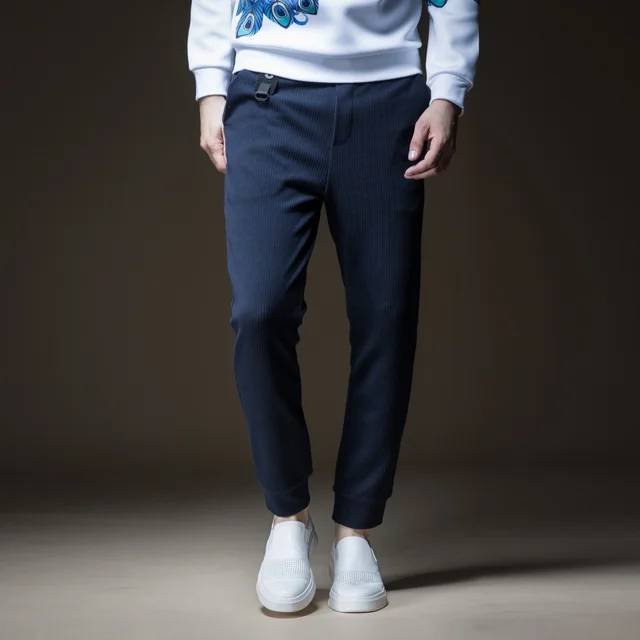 Jogger Promotion Men Pepe Pinli Pin Li 2018 New Autumn Men’s Suit, Body Strength, Pure Color, Feet, Leisure Pants, B183117164