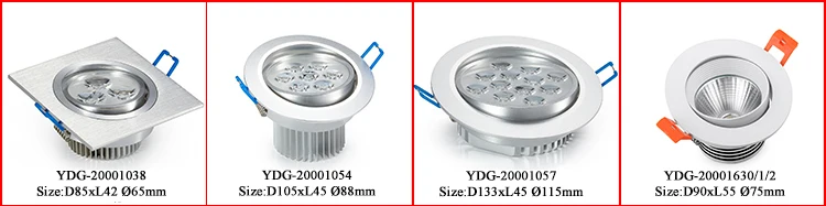 Instock Commerical Aluminum Spot 1W Adjustable Mounted Mini Cabinet Lights Led