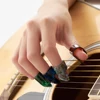 4 pcs/set 1 Thumb + 3 Finger Guitar Picks Celluloid Fingerpicks Guitar Plectrum Sheath For Acoustic Electric ► Photo 2/6