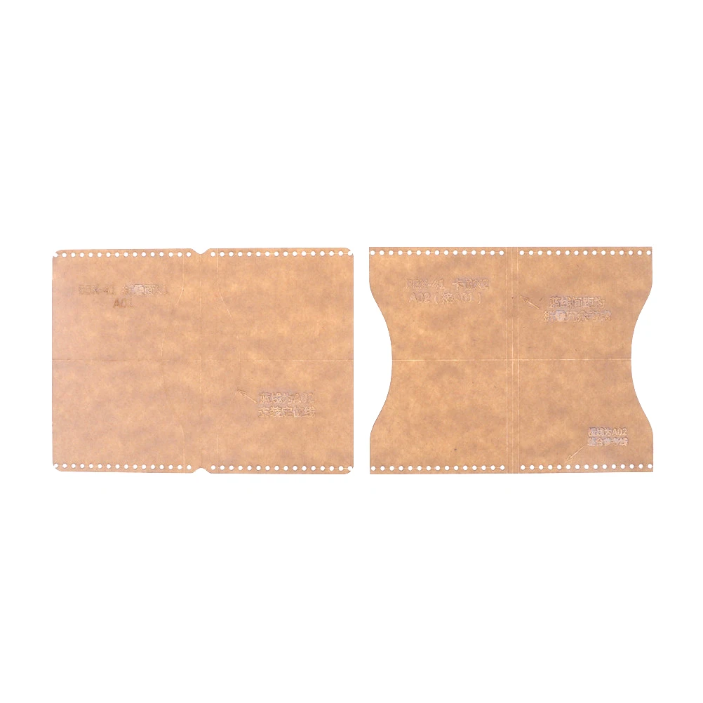Акриловый прозрачный шаблон ручной работы Набор DIY ремесло для кожаный кошелек сумка Шаблон Высокое качество