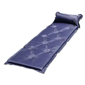 

Inflatable Air Sleeping Mattress With Pillow, Self Inflating Damp-proof Portable Splicing Bed Outdoor Office Camping Mat Pad