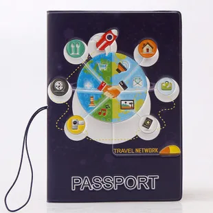 22 стиля модный держатель для паспорта Кожаная Обложка для паспорта посылка для паспорта дорожный держатель для карт 14*9,6 см Высокое качество - Цвет: As picture