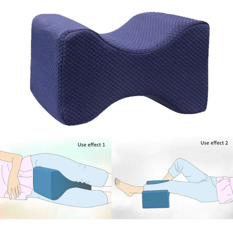 Resilience Memory Foam Knee Support Pillow Pregnancy Relief Sciatic