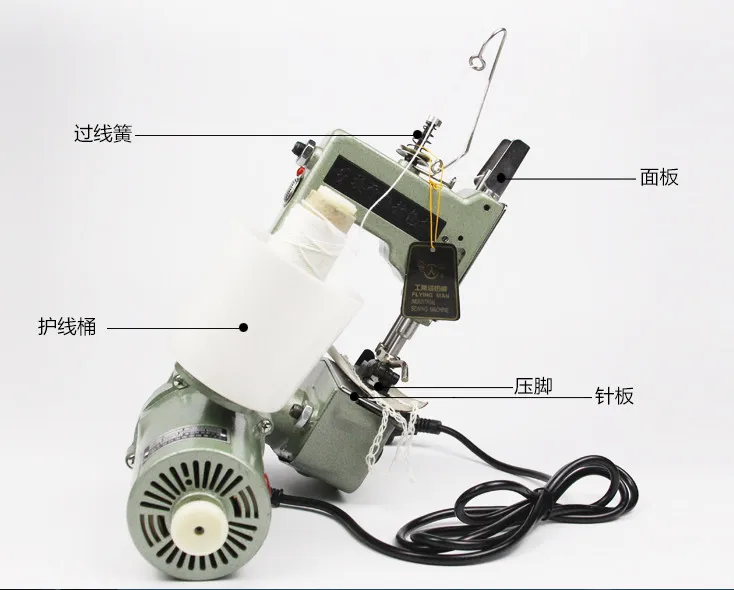 220V Bag Sewing Machines,Sack Closer,Bag Closer,Portable&Electrical Type,GK9-2 packing machine Flyingman Brand