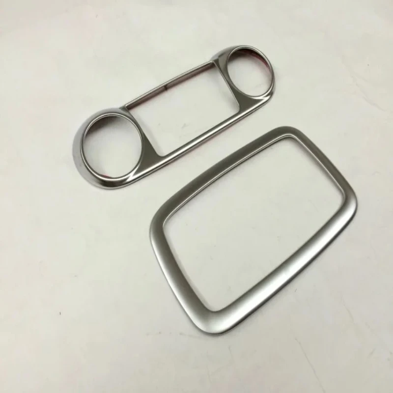 

Car-Styling ABS Chrome Car-Covers Center Console Control Panel Cover Sticker Interior Accessories For Hyundai IX35 Car Styling