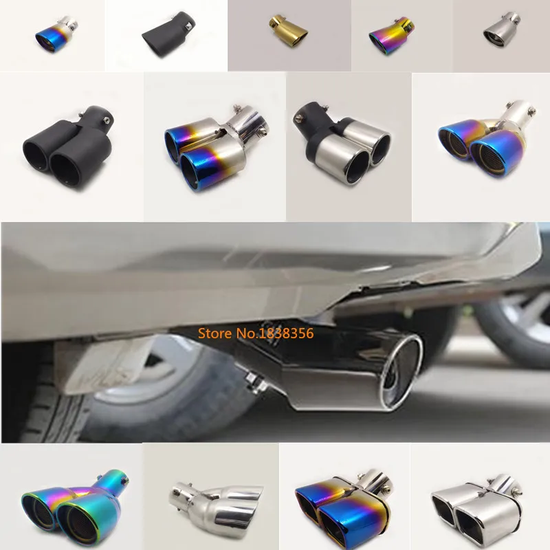 Выхлопная труба для Toyota Vios/Yaris/sedan 2008 2009 2010-2013 выхлопная из нержавеющей стали |