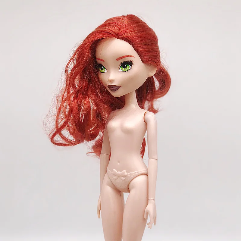 

Doll toy #502 Red hair Princess 25cm Green eyes Monster doll Cinderella Multi joint dolls For girls toy