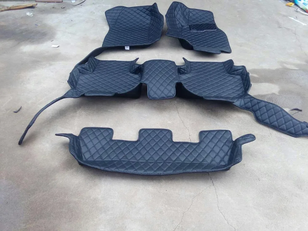 High quality! Custom special car floor mats for Right Hand Drive Lexus RX 350L 7 seats 2018