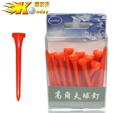 Retail High Quality 20pcs/1box golf Tee Divot Tools Brand ABS Plastic Golf Pommel Tees Golf Four color Accessory