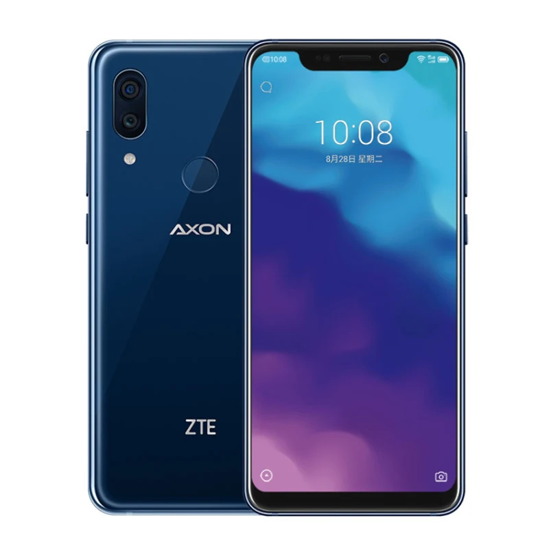 Оригинальный zte Axon 9 Pro IP68 Водонепроницаемый мобильный телефон 6,21 inch 8 GB Оперативная память 256 GB Встроенная память Snapdragon 845 Octa Core 4000 mAh NFC