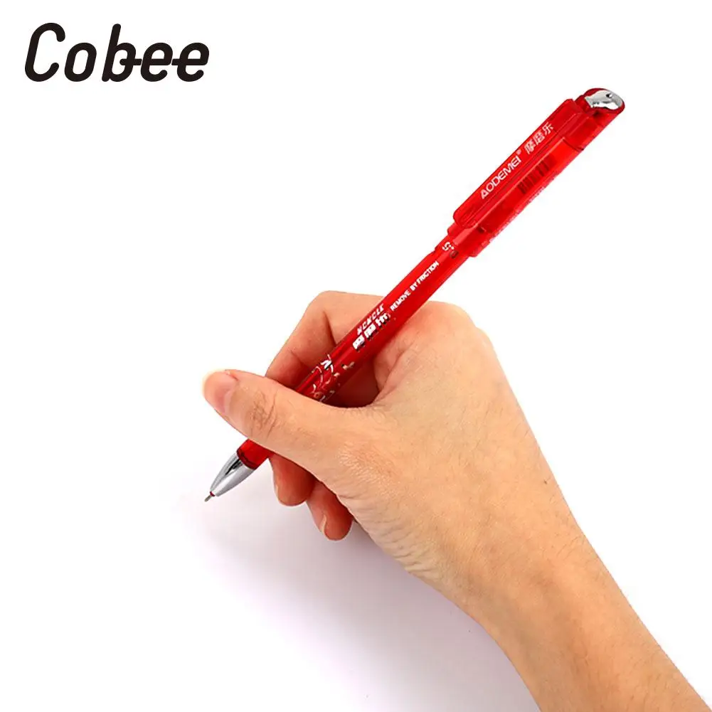 Волшебная ручка пластиковая гелевая ручка для детей стираемая ручка чернильная синяя 0,5 мм школьные канцелярские принадлежности