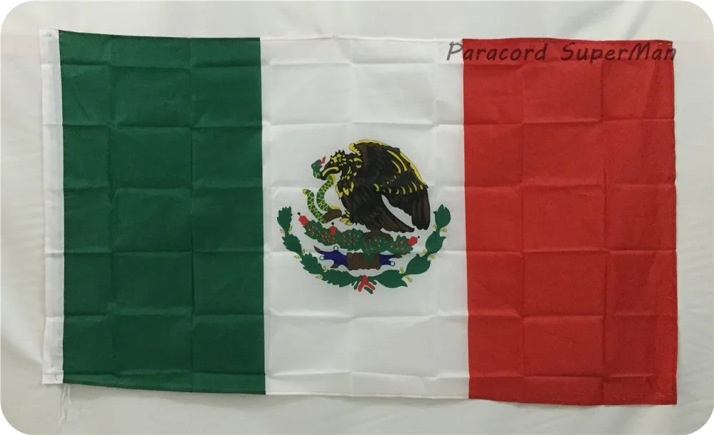MX 3ft x 5ft висит флаг полиэстер Мексика Национальный Флаг Баннер Крытый 150x90 см для торжества большой флаг