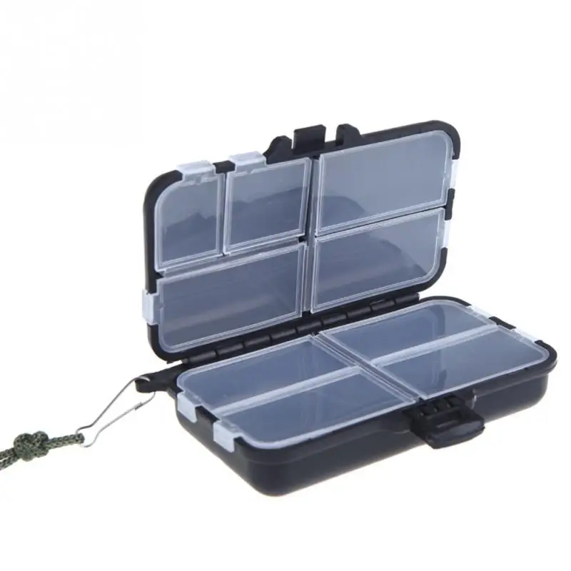 Plastic Carp Fishing Tackle Fishing Box Lures Bait Storage Case 9