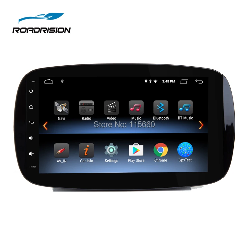 RoadRision 9inchs IPS Android Car Multimedia GPS Navigation Player for Mercedes Benz Smart Fortwo C453 A453 W453 2015 2016 2017 2018 1.jpg