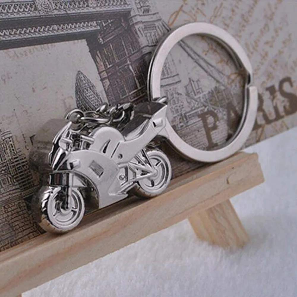 

Classic 3D simulation model of motorcycle Motorcycle Helmet charms creation alloy key chain key holder car key ring gifts