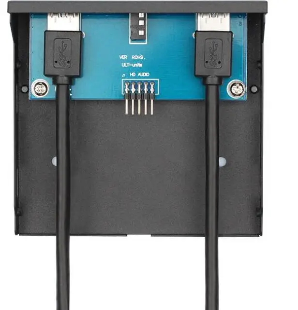 LBSC USB3.0 20Pin USB3.0 * 2 + الصوت سماعة واجهة كمبيوتر مكتبي قرص مرن لوحة