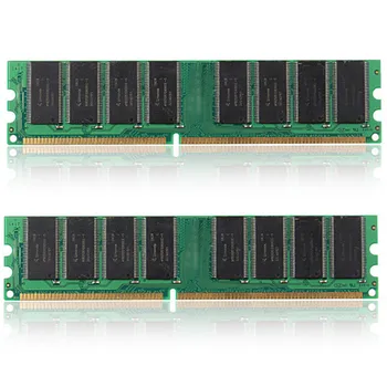 

2GB(2pcsX1GB) DDR 333MHz RAM PC2700 SDRAM Non-ECC Desktop DIMM Memory RAM 184 Pin Laptop Notebook PC RAMs System High Compatible