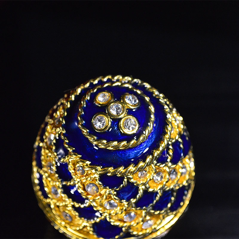 Популярное Новое поступление qifu Faberge яйцо дом украшения
