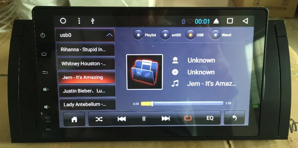 Perfect Android 8.1 Octa Core 4G RAM 64G ROM GPS Navi 9 " Inch IPS Car DVD Multimedia for BMW E53 X5 00-07/E39 96-03 with RDS/Radio 44