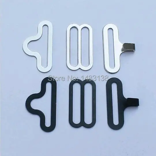 25 sets Bow Tie Hardware Necktie Hook Bow Tie or Cravat Clips Fastener to Make Adjustable Straps on Bow Tie dip 19mm/13mm inner