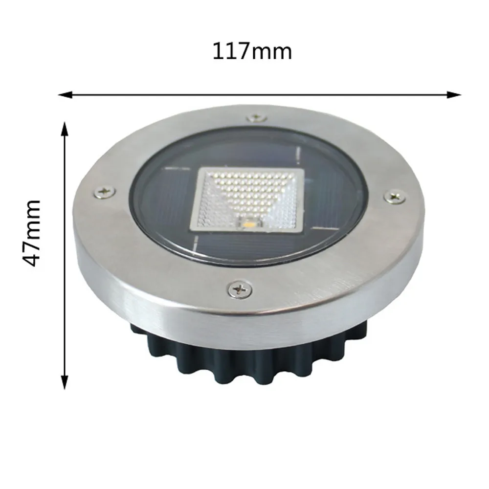 Solar Path Lights LED Solar Power Buried Light Ground Lamp Outdoor Path Way Garden Decking Underground Lamps solar garden light