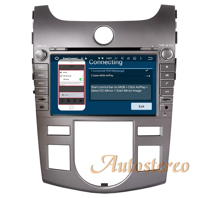 Sale Quad Core Android 9.0 Car CD DVD Player GPS navigation For KIA CERATO FORTE SHUMA KOUP 2008-2012 Satnavi autostereo Radio unit 39