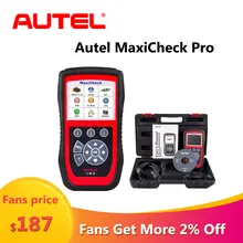 Autel maxichek Pro диагностический инструмент OBD2 автомобильный сканер Automotivo код ридер автомобильный диагностический инструмент сканер Automotriz поддержка