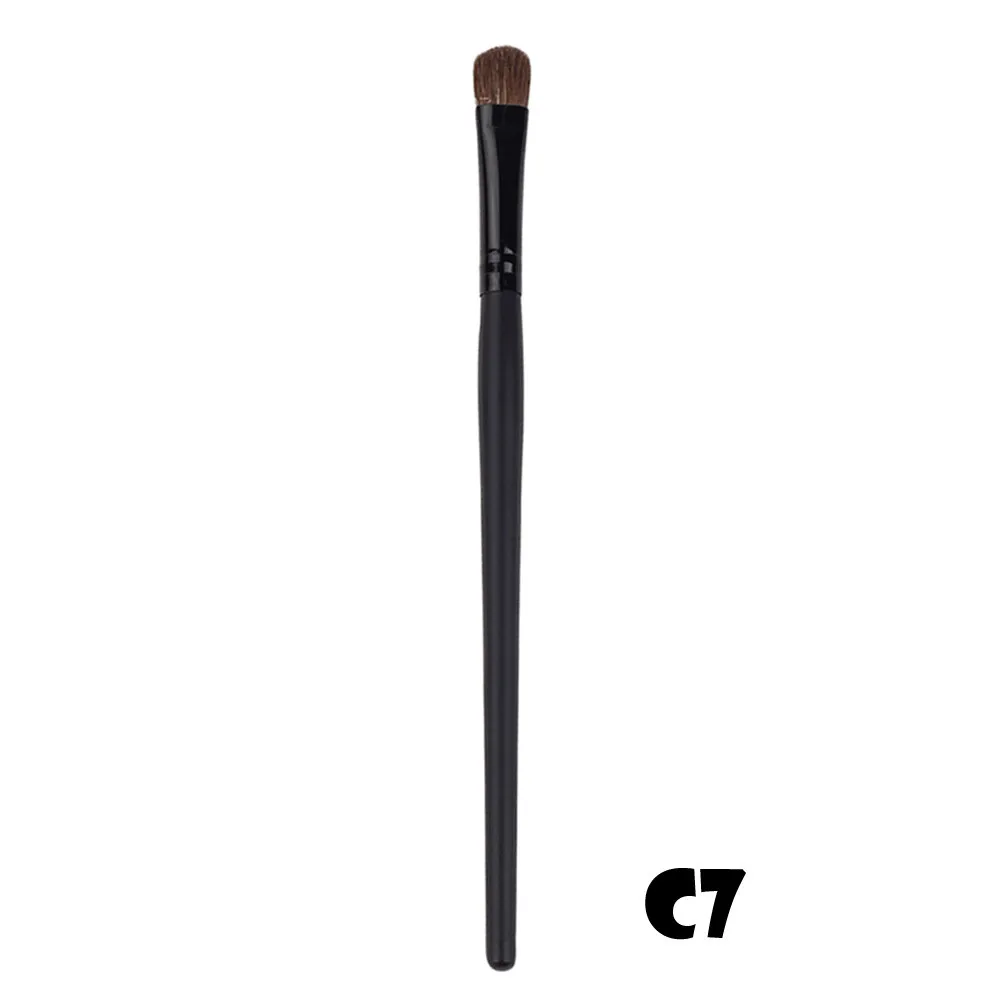 MSQ ресниц Кисть для губ Макияж Кисть Eye Shadow Brush Косметика, смешивание Brush Tool Z4 - Handle Color: E